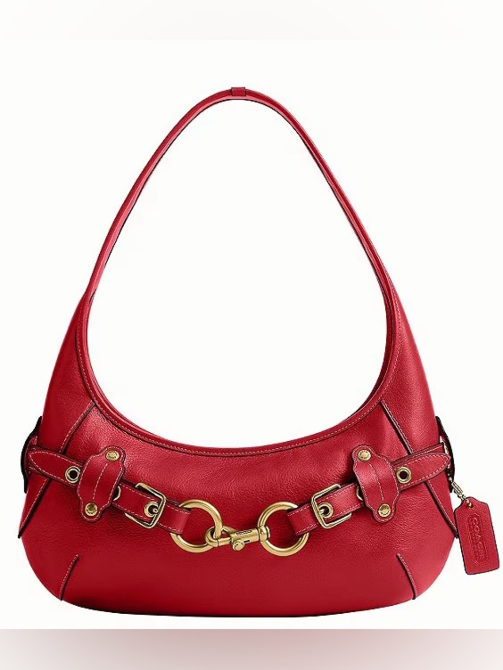 Coach Red Ergo Shoulder Bag